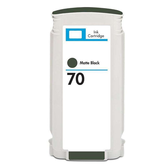 HP 70 Matte Black Pigment Ink Cartridge Generic - Replaces C9448A