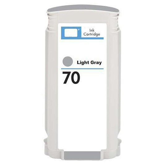 HP 70 Light Gray Pigmented Ink Cartridge Generic - Replaces C9451A