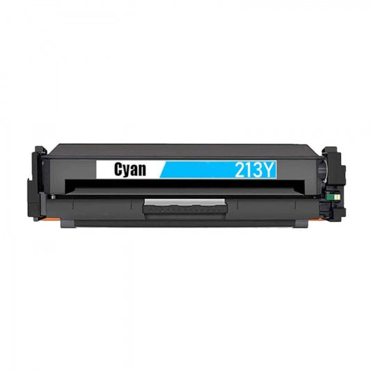 HP W2131Y/W2131X/W2131A Cyan Generic Toner Cartridge - Replaces 213Y/213X/213A