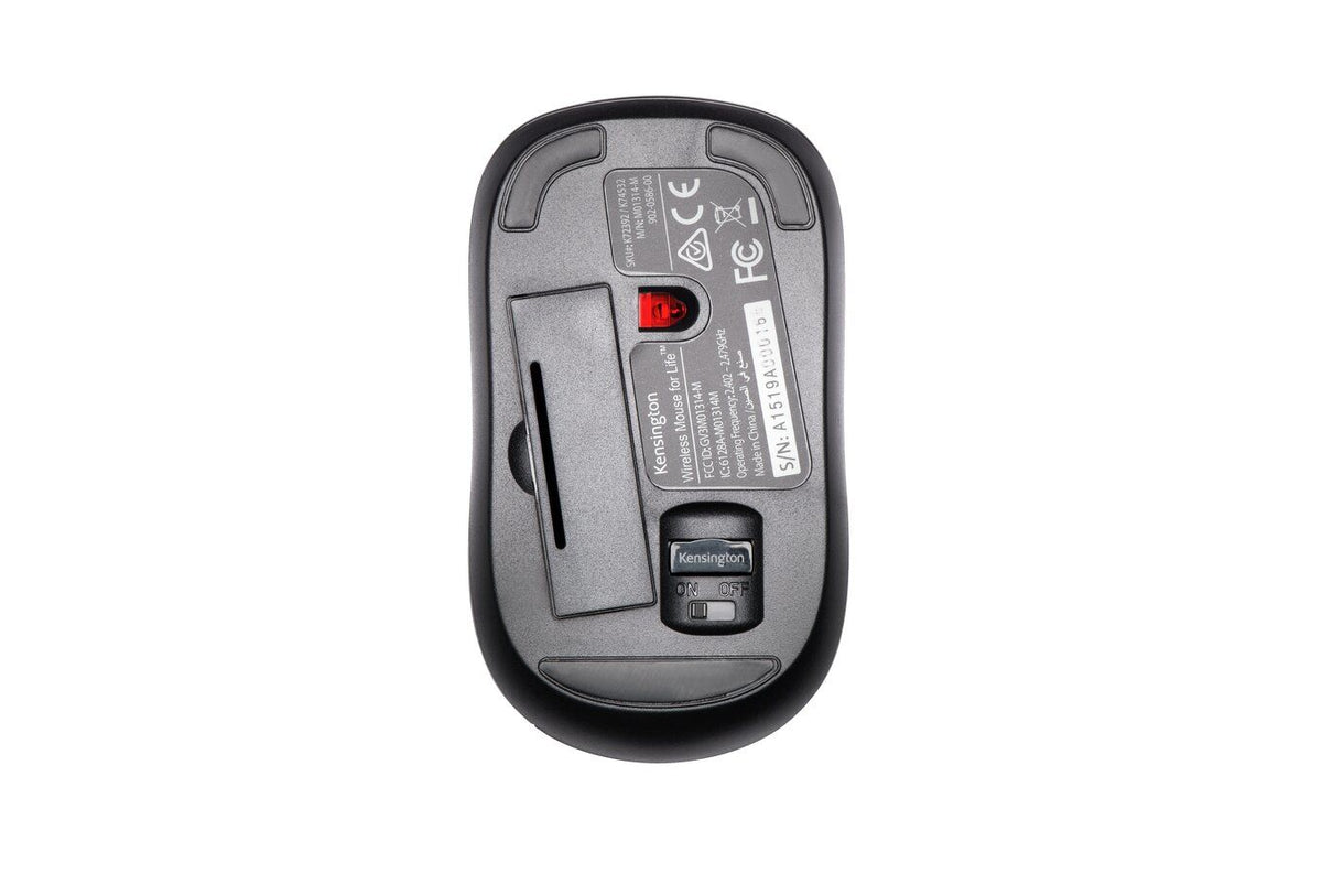 Ratón Kensington ValuMouse Óptico RF Negro (K72392EU)