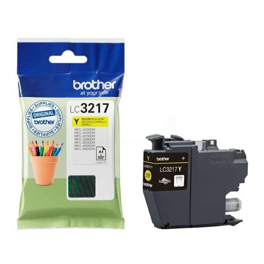 Brother LC3217 Yellow Original Ink Cartridge - LC3217Y