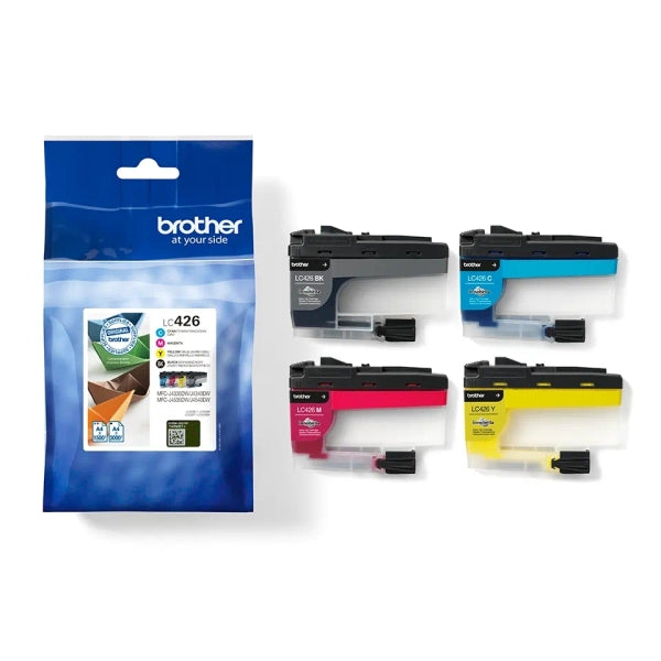 Brother LC426 Pack of 4 Original Ink Cartridges - LC426VAL