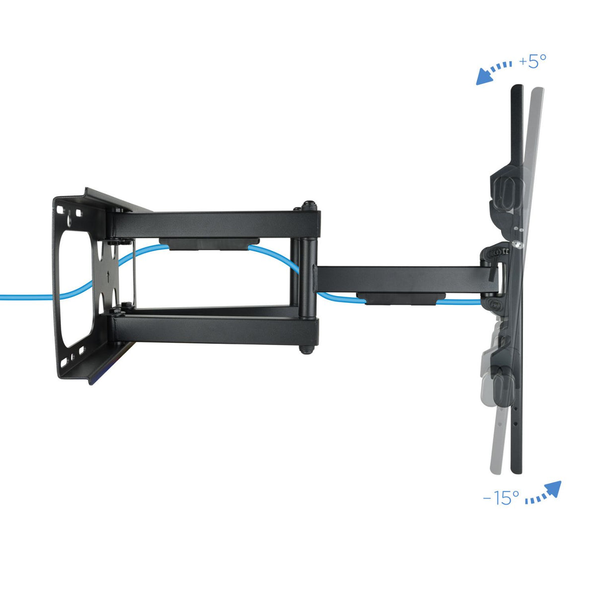 Soporte Pared TOOQ 37-90" Gira/Inclin 75Kg (LP3790TN-B)