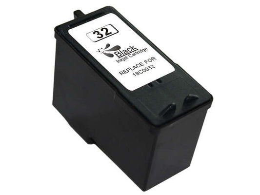 Lexmark 32 Black Generic Ink Cartridge - Replaces 18CX032E