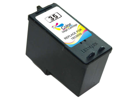 Lexmark 35 Color Generic Ink Cartridge - Replaces 18C0035E