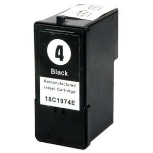 Lexmark 4 Black Generic Ink Cartridge - Replaces 18C1974E