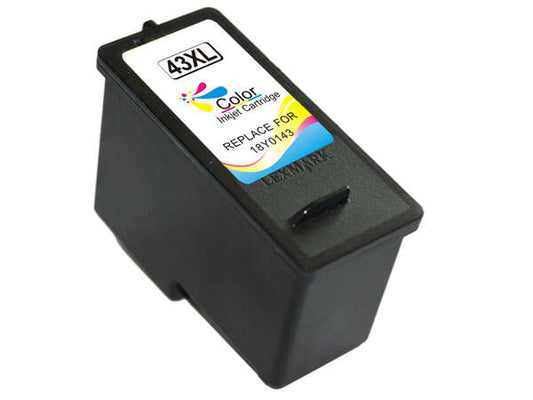 Lexmark 43XL/41 Color Generic Ink Cartridge - Replaces 18Y0143E/18Y0141E