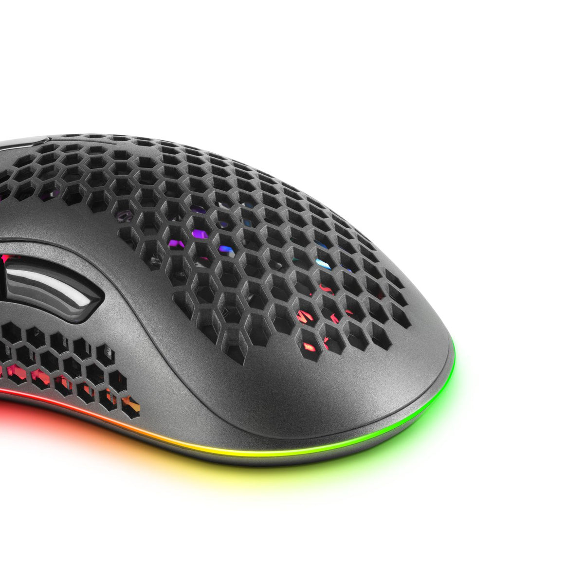 Ratón Mars Gaming Óptico RGB USB 32000dpi Negro (MMEX)