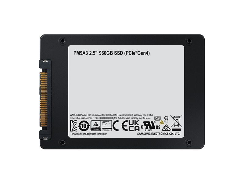 SSD Samsung PM9A3 2.5" 960Gb NVMe PCIe 4.0(MZ-QL296000)