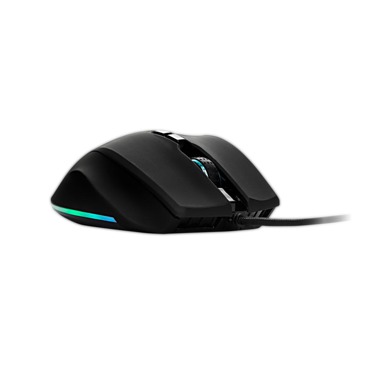 Ratón Newskill Habrok RGB USB Negro (NS-MS-HABROK)
