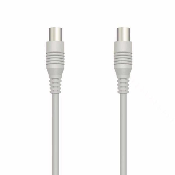 Cable NILOX Antena Coaxial M/H 2m Gris (NXANT-M/F-2)