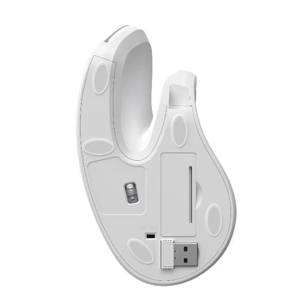 Ratón Vertical NILOX RF Wireless Blanco (NXMOEV03)
