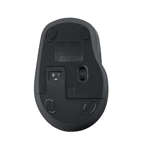Ratón NILOX Ergonómico Wireless Negro (NXMWS101)