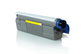 OKI C610 Yellow Generic Toner Cartridge - Replaces 44315305