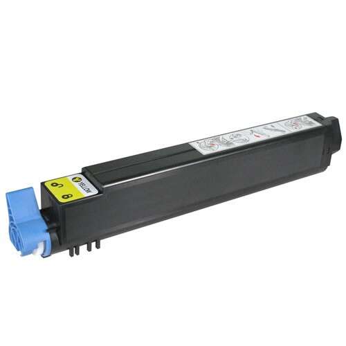 OKI Executive ES3640 A3/Pro Yellow Generic Toner Cartridge - Replaces 43837105