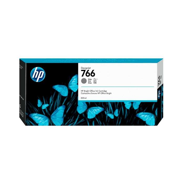 HP 766 Gray Original Ink Cartridge - P2V93A