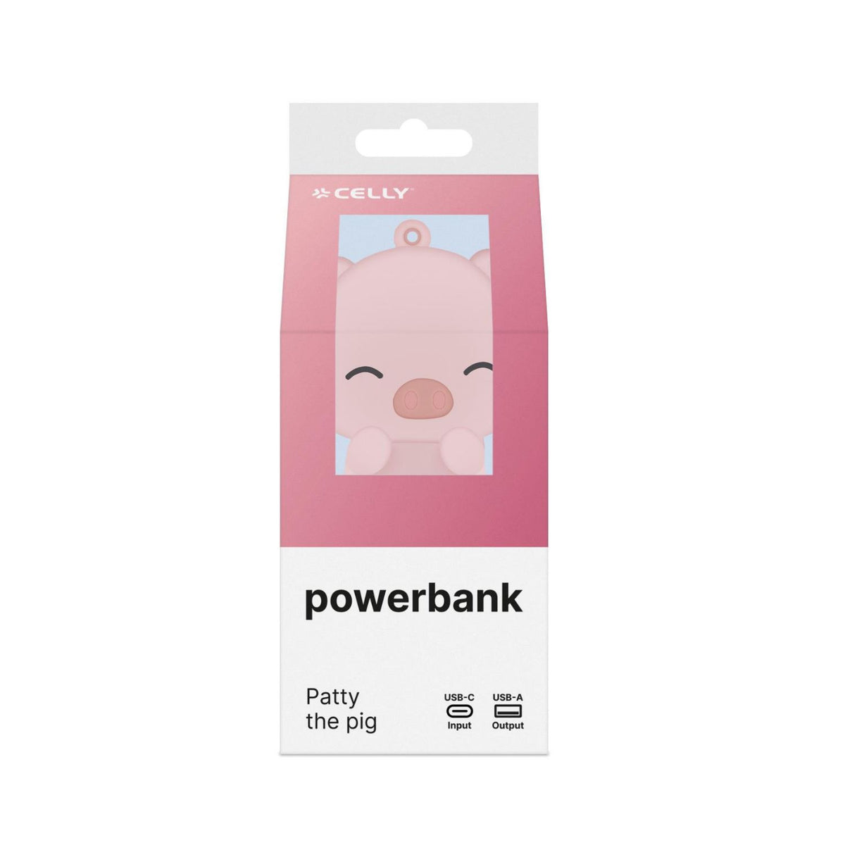 PowerBank CELLY 2600mAh 10W Cerdo (PBPIG)