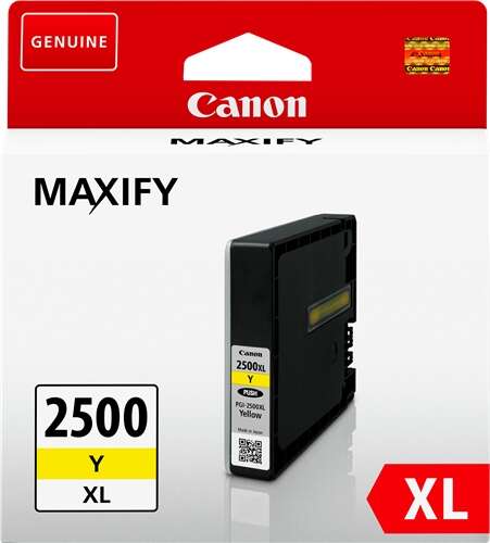 Canon PGI2500XL Amarillo Cartucho de Tinta Original - 9267B001