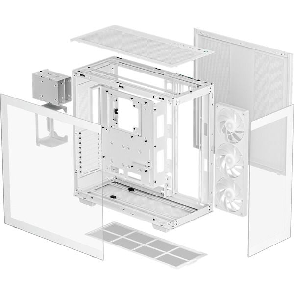 Caja DeepCool CH780 ARGB Blanca (R-CH780-WHADE41-G-1)