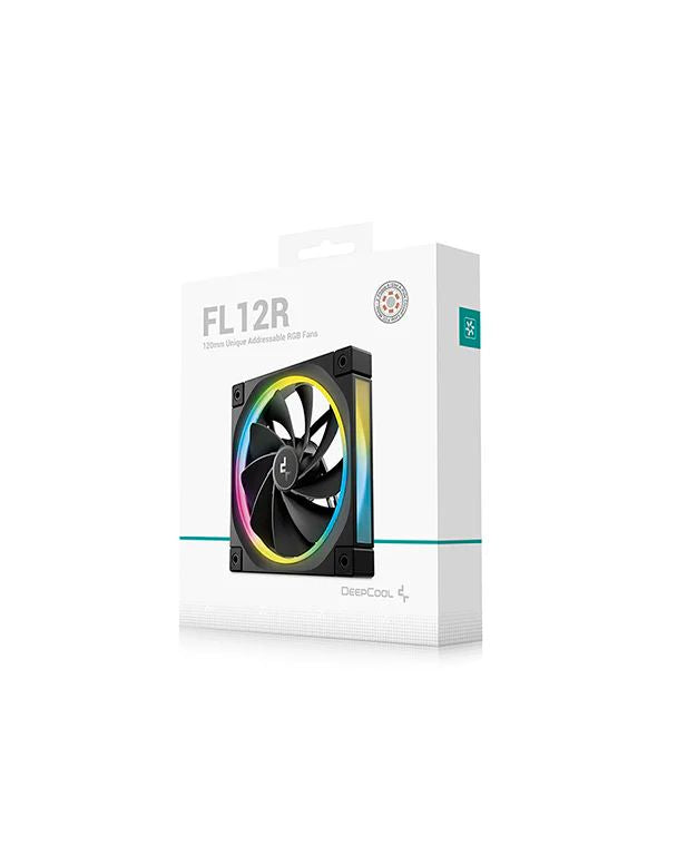 Ventilador DeepCool FL12R ARGB Negro (R-FL12R-BKAPN1-G)