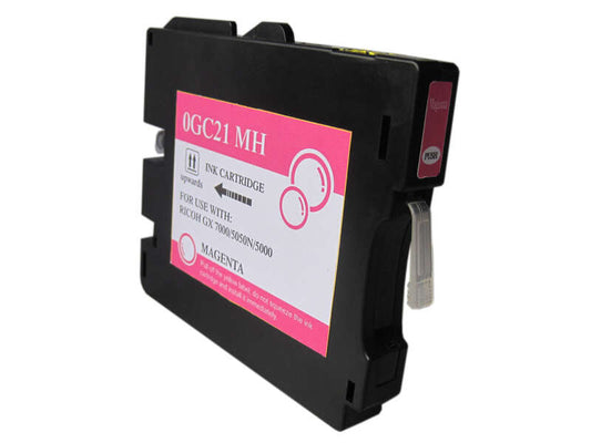 Ricoh GC21M Magenta Cartucho de Tinta Pigmentada Generico - Reemplaza 405534/405538