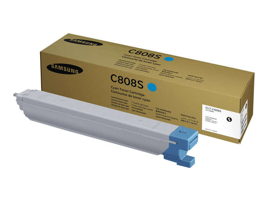 Samsung CLT-C808S Cyan Original Toner Cartridge - SS560A