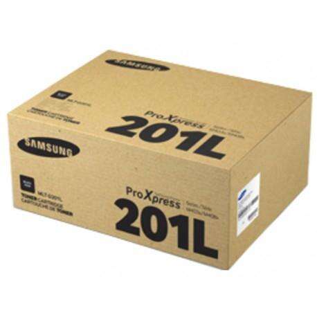 Samsung MLT-D201L Black Original Toner Cartridge - SU870A