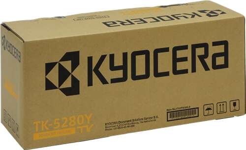 Kyocera TK5280 Yellow Original Toner Cartridge - 1T02TWANL0/TK5280Y