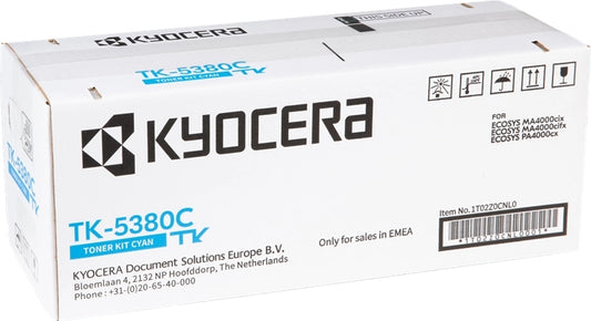 Kyocera TK5380 Cyan Original Toner Cartridge - 1T02Z0CNL0/TK5380C