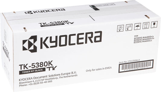 Kyocera TK5380 Black Original Toner Cartridge - 1T02Z00NL0/TK5380K