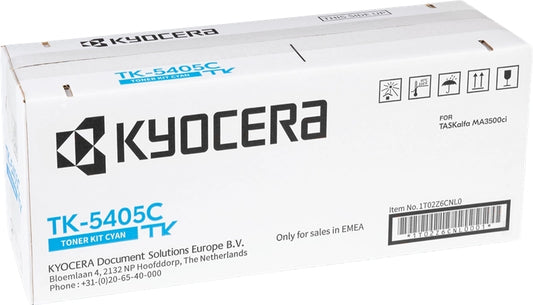 Kyocera TK5405 Cyan Original Toner Cartridge - 1T02Z6CNL0/TK5405C
