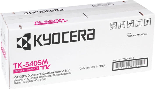 Kyocera TK5405 Magenta Original Toner Cartridge - 1T02Z6BNL0/TK5405M