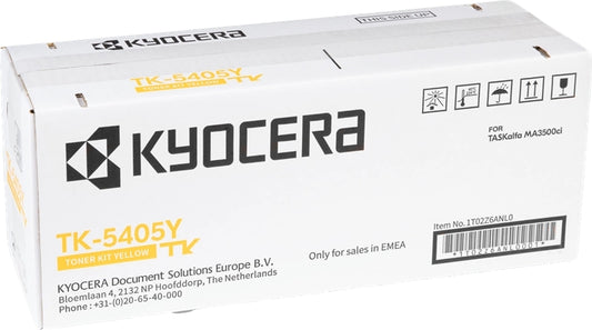 Kyocera TK5405 Cyan Original Toner Cartridge - 1T02Z6ANL0/TK5405Y