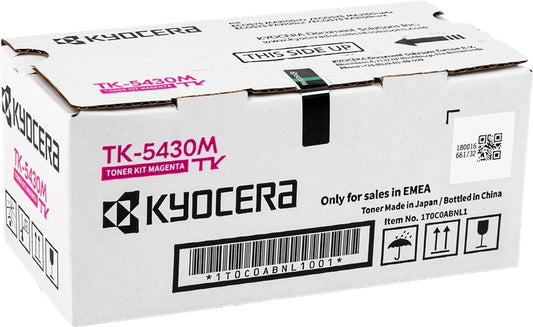 Kyocera TK5430 Magenta Original Toner Cartridge - 1T0C0ABNL1/TK5430M