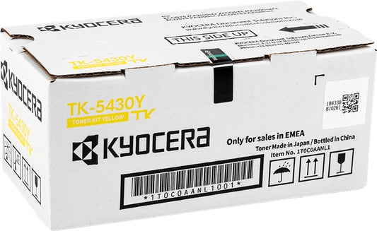 Kyocera TK5430 Yellow Original Toner Cartridge - 1T0C0AANL1/TK5430Y