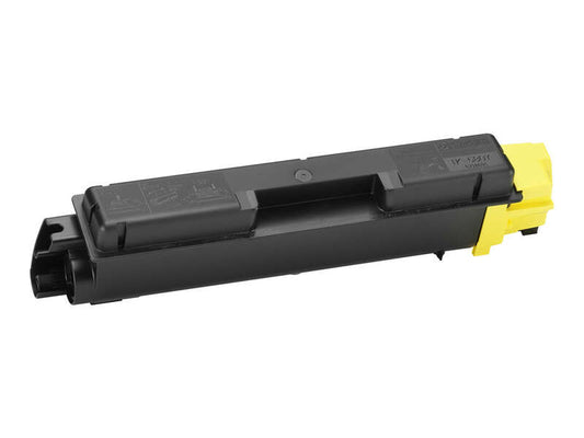 Kyocera TK580 Yellow Original Toner Cartridge - 1T02KTANL0/TK580Y