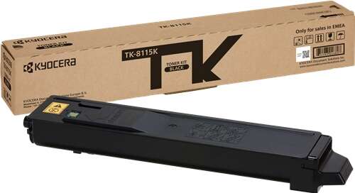 Kyocera TK8115 Black Original Toner Cartridge - 1T02P30NL0/TK8115K