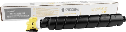Kyocera TK8555 Yellow Original Toner Cartridge - 1T02XCANL0/TK8555Y