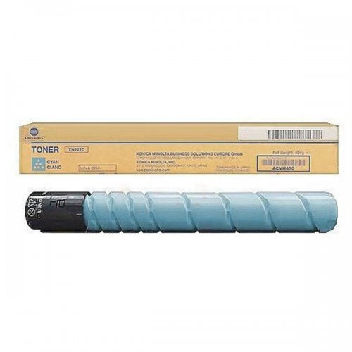 Konica Minolta TN227C Cyan Original Toner Cartridge - ACVH450