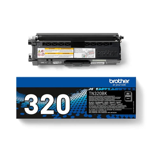 Brother TN320 Black Original Toner Cartridge - TN320BK