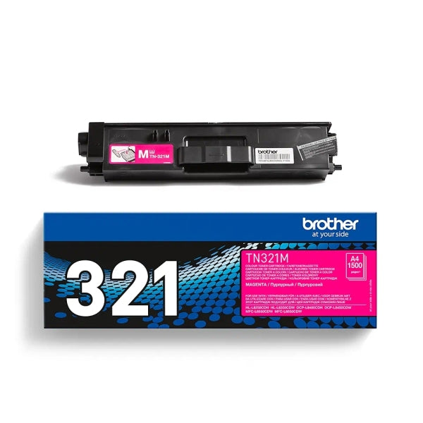 Brother TN321 Magenta Original Toner Cartridge - TN321M