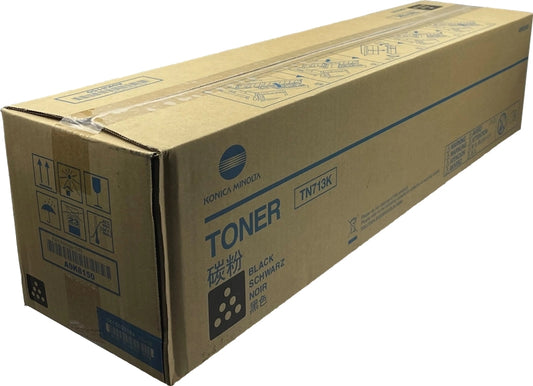 Konica Minolta TN713K Black Original Toner Cartridge - TN713K/A9K8150