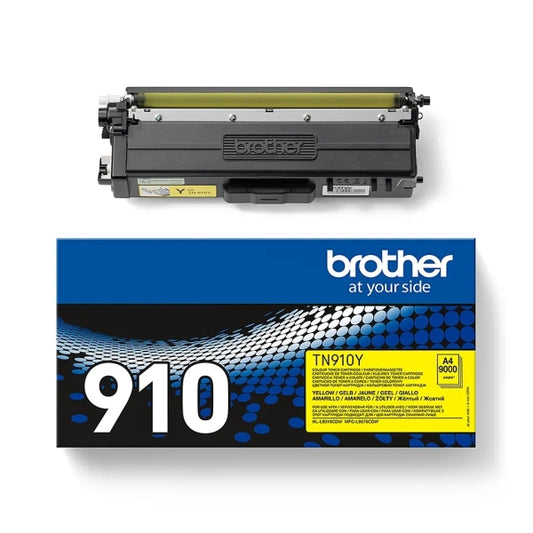 Brother TN910 Yellow Original Toner Cartridge - TN910Y