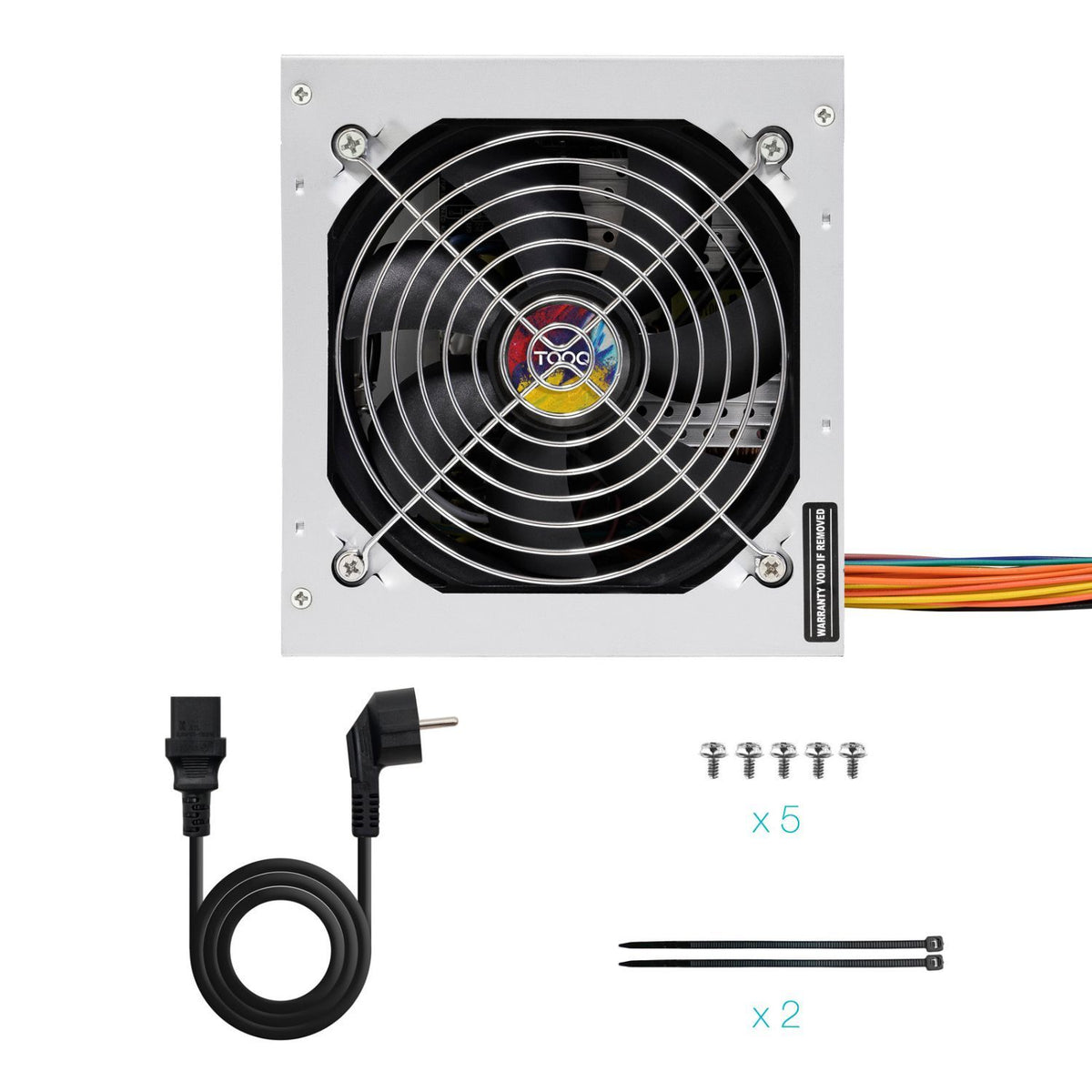 Fuente TooQ ATX 550W 12cm (TQAPOLO-550SP)