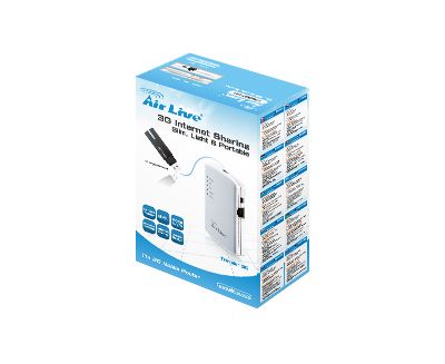 Router Air Live WiFi 4 1xUSB 2.0 Blanco (TRAVELER3G) (TRAVELER 3G M)