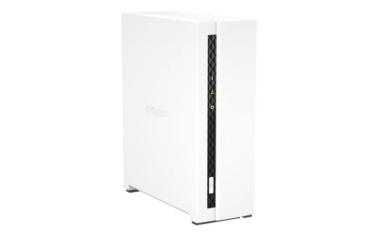 NAS QNAP DDR4 2Gb SATA2/3 1 Bahía Blanco (TS-133)