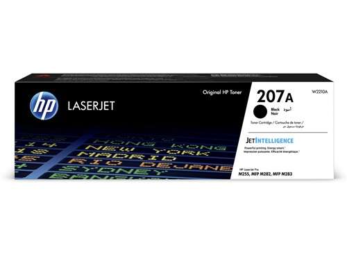 HP W2210A Black Original Toner Cartridge - 207A