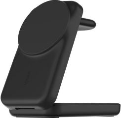 Cargador Inalambrico QI2 25W 3 en 1 Ultracharge Magnetico Plegable para Dispositivos Apple iPhone 17, Air, 17 Pro, 17 Pro Max, 16, 16 Plus, 16 Pro, 16 Pro Max, 15, 15 Pro, 15 Plus, 15 Pro Max, 14, 14 Pro, 14 Plus, 14 Pro Max, 13,13 Mini, 13 Pro, 13 Pro
