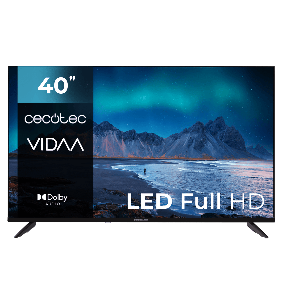 TV CECOTEC ALF50040 40" LED FHD Smart TV WiFi