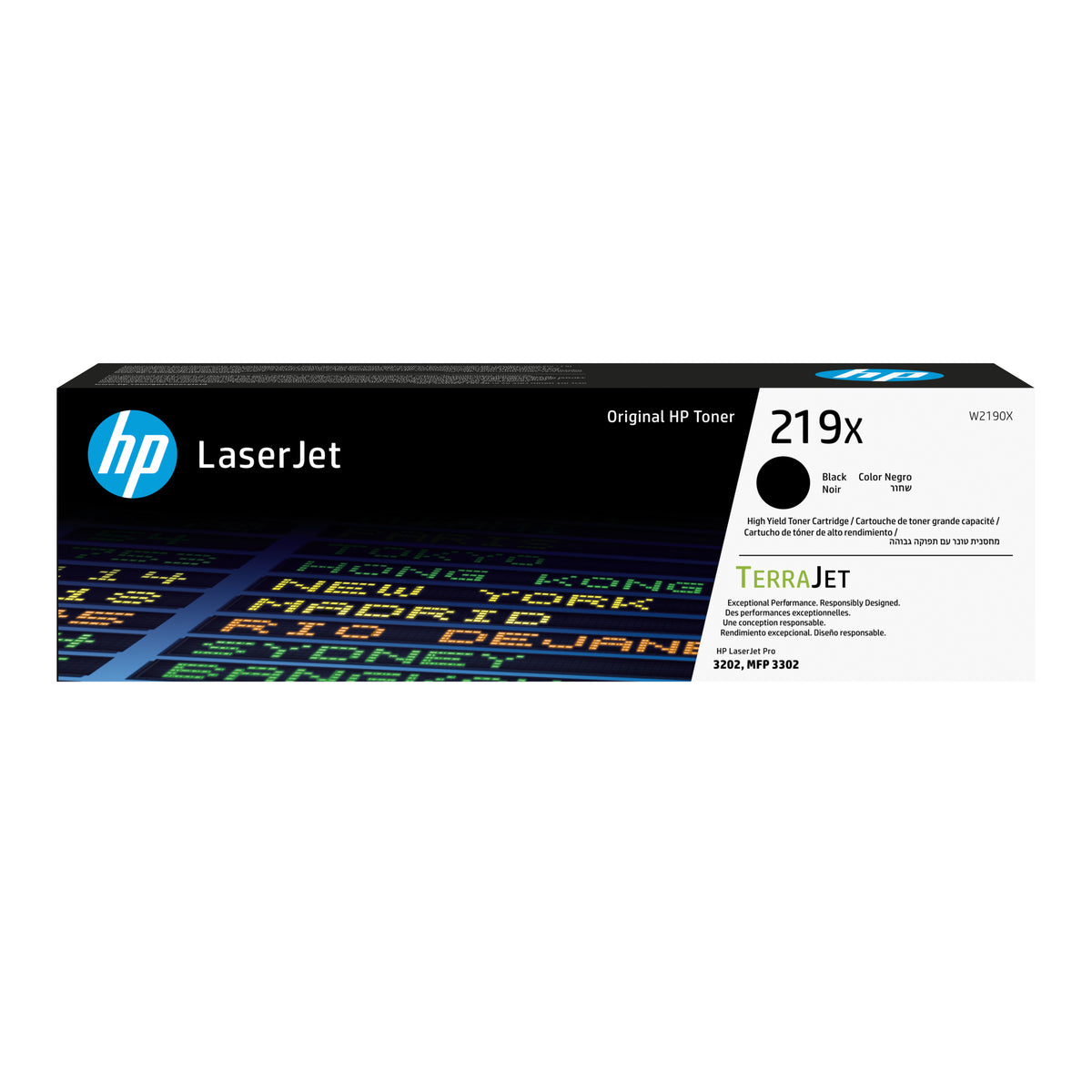 HP W2190X Negro Cartucho de Toner Original - 219X. 3.200 Paginas